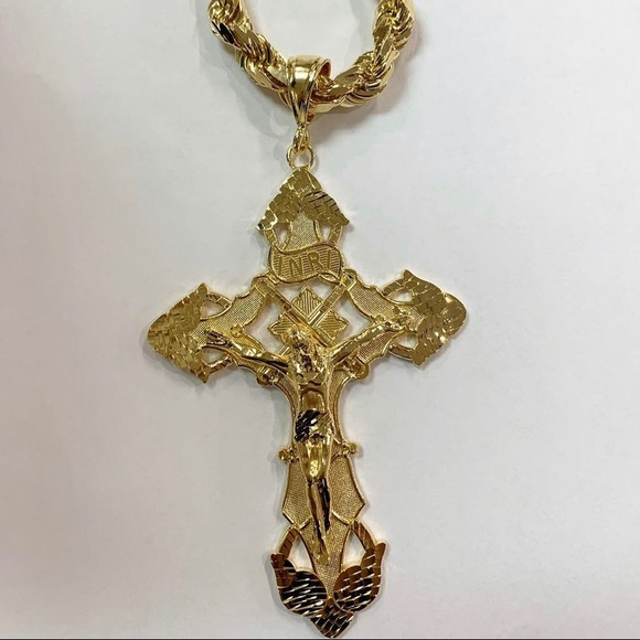 Large Gold Plated Pendant$260